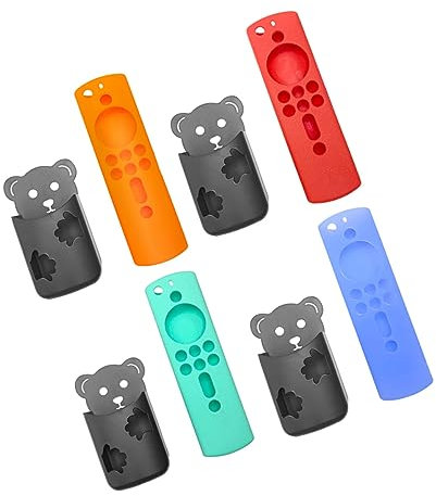 Yardenfun Custodia Protettiva in Silicone Per Controller Stick Resistente Alle Cadute Leggera Autoadesiva Facile Da Installare Per Telecomandi