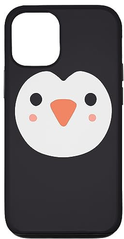 iPhone 14 Pro Penguin Face Arctic Cute Funny North Pole Baby Winter Bird Case