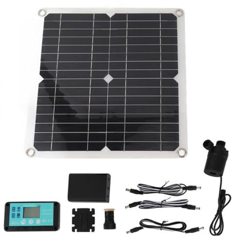 HYZHANHONG 25W monocristalino Solar fotovoltaico Panel Semi Flexible 12v generador de la Placa, Adecuado para casa RV Barco 10A Controlador de Carga Solar