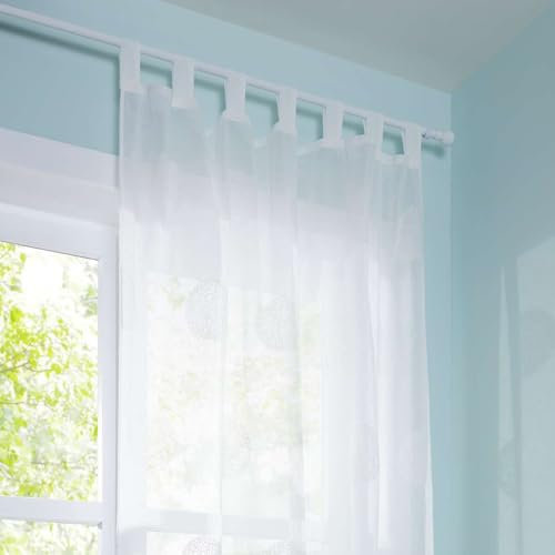 FRANK FLECHTWAREN Vorhang Modern Circles, 100% Polyester Maße: GH 240 cm, Breite 135 cm