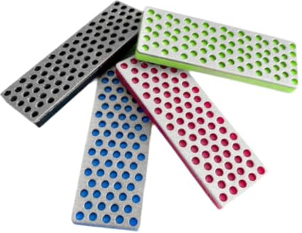 Hellery 4Pcs Snowboard Diamant Rand Datei Schnee Bord Tuning Kit Ski Schleifen Stein für Entgraten