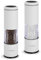 TLYSXPRO Salt and Pepper Grinder Set with Adjustable Coarseness | Manual Pepper Mill Grinder with Refillable Design | Ceramic Core | Kitchen Essential (2 Packs, White)