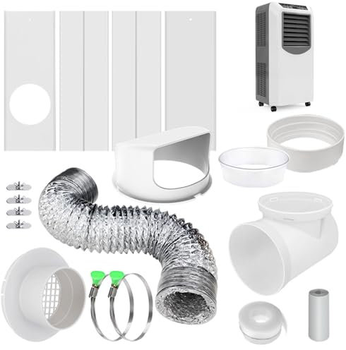 Erhitzen Sie die Lüftungsteile des Trocknerschlauchs für Luftschlauch, Lüftungsfenster Kit für Trockner, Fensterdichtungsplatten | Trocknerzubehör, Anschluss