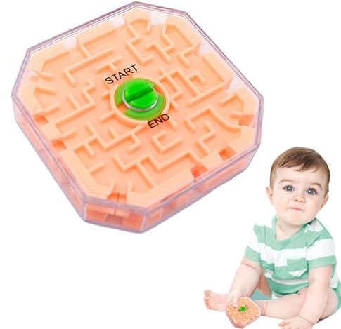 Nankoyal Labyrinth Maze -Spiel, Maze Ball Classic Travel Game,3D Marble Maze Game | Mind -Rätsel für Kinderalter, Ball im Puzzle hilft, den Stress für Kinder, Erwachsene, Jugendliche, und Mädchen zu