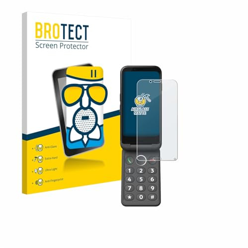 BROTECT Schutzglas für Doro Aurora A20 | Entspiegelnder Displayschutz Made in Germany Schutzfolie Glas Matt Anti-Reflex Kratzfest 9H Anti-Fingerprint Einfache Montage