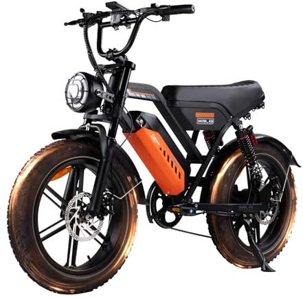 E-Bike Damen 26 Zoll Tiefeinsteiger, Elektrofahrrad 36V 12,8Ah Akku, starker Motor, Shimano 7-Gang, Scheibenbremsen, LCD LED, Citybike Pedelec Herren