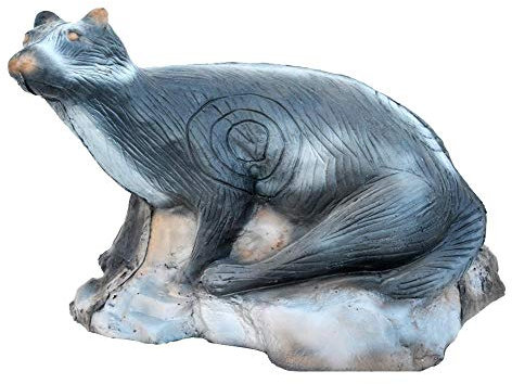Leitold Dachs; Ziel oder Zielscheibe für den Bogensport, Bogenschießen, Pfeil und Bogen, Armbrust Sport, 3D