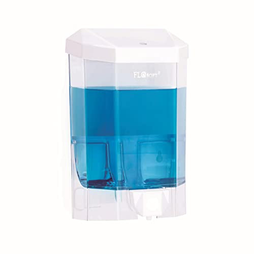 Flora & Flosoft Eco Seifenspender, weiß/transparent