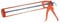 PTI Strong Caulking Gun, Sealant, Silicone, Caulk, Skeleton, Adhesives, Silicon - Professional Heavy Duty Applicator Seal Suitable for High Viscosity Products,400ml and 310ml (Orange)