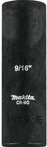 Makita A-99574 9/16 Deep Well Impact Socket, 3/8 Drive