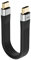 CableCreation Short USB C to USB C Data Transfer Cable USB3.1 Gen 2 10Gbps 4K Video Output USB C Charger Cable Fast Charging 60W for Battery Pack Power Bank External SSD iPad Pro/Air etc. 0.12m