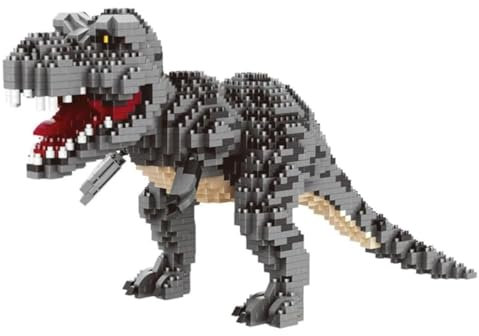 Balody Figur zum Zusammenbauen mit Nanoblocks. Dinosaurier Tyrannosaurus Rex.