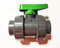 Vanne PVC Pression PN16 Piscine Codital Poignée Verte 50mm 5cm 1p1/2
