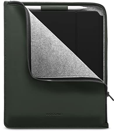 WOOLNUT Matte PU Folio Custodia Per iPad Pro 12.9 Pollici - Verde
