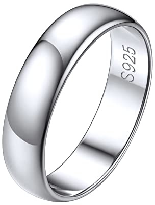 PROSILVER Anillo Grueso Plata 64 Caballero Padrino, Anillo Contra Ansiedad