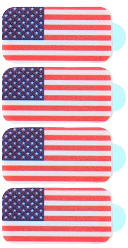 Mobestech 4stücke Webcam-Abdeckung Mit Amerikanischem Flaggenmuster Privatsphäre-Schutz Für Laptop Smartphone Und Tablet Kompakte Und Schlanke Kameracover Aus Langlebigem Material