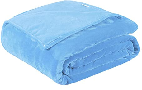 Gatuida Flanelldecke Warme Winterdecke Dicke Fleecedecke Blau Für Heimgebrauch Camping Reisen Mit Zarter Textur Und Angenehmer Haptik