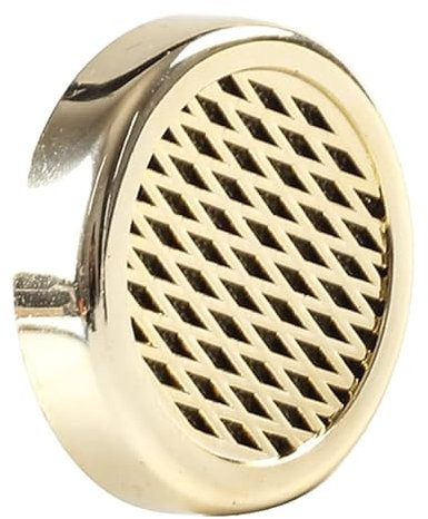 WHATON Runder Zigarrenbefeuchter Tragbarer Humidor Gadgets Zubehör (Color : Gold)