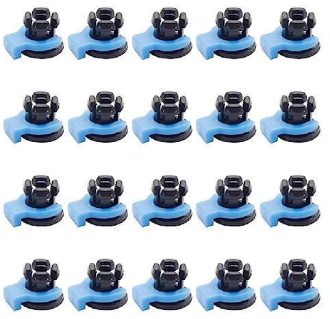 OFFILICIOUS Bowden Tube Clamp Pipe Clip Fixed 4mm For Metal V6 Heatsink Hotend Tube 3D Printers Part Coupling Collet Part Accessory Plastic Fittings 3D Printing Parts Printer Upgrades DIY 3D Printer