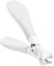 Nail Clippers for Thick Nails Start Makers Toenail Clippers Wide Jaw Fingernail and Toenail Cutter Heavy Duty Nail Clipper Sharp Curved Toe Nail Clippers for Men and Women, White (CN01)
