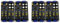 Epodmalx 4 Stück 2 Wege Aktive Frequenzweiche Filter Verdreifachen Bass Audio Lautsprecher Frequenz Teiler mit NE5532 Pre-Chip für Geändert Audio