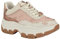 Guess Baskets Berrett pour femme, Logo rose clair Multi 680, 37 EU