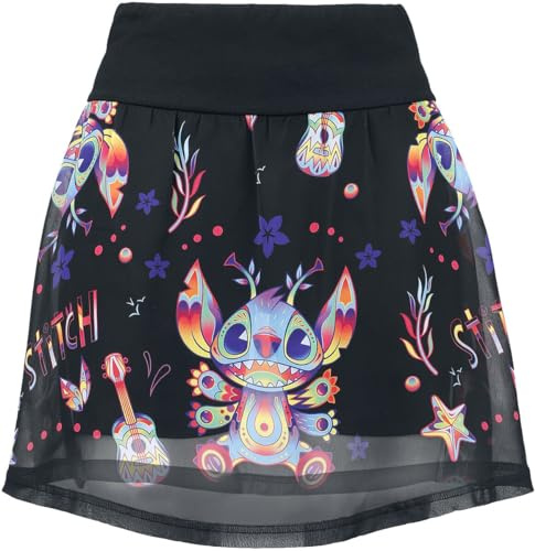 Lilo & Stitch Viva Mexico Frauen Kurzer Rock Multicolor 3XL