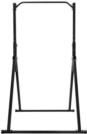 Klimmzugstange Freistehend, Faltbar Power Tower Dip Station Strength Training Equipment für Outdoor und Home Gym, Klappbares Power Rack Multifunktional Fitness Trainingsgerät