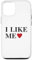 iPhone 14 Marvel Studios Deadpool & Wolverine Heart I Like Me Case