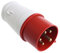 32 Ampere 5-poliger Industriestecker 240–415 V Wetterfest IP44 3P+N+E 32 A