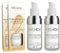 Farbwechselnde Foundation, Warm Skin Tone Foundation Feuchtigkeitsspendende Basis-Concealer ，SPF 15 Sonnenschutz Ganzen Tag Einwandfrei, Leichtgewicht (2 Stück)