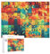 Pixel Art Muster Holzpuzzle für Erwachsene, 520 Teile, schwierige, herausfordernde Puzzles, einzigartige Gehirn-Teaser-Kunstwerk-Puzzle, einzigartige Form, fortschrittliche Puzzle, tolle Geschenkidee
