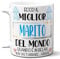 STAMPATEK Tazza Regalo per san Valentino per lui, Miglior Marito, Idea Regalo Marito Compagno Natale Anniversario fidanzamento, Tazza Colazione Miglior Marito del Mondo in Relax - MUG200