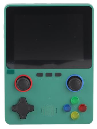 Console di Gioco Portatile retrò, Console di Gioco Portatile retrò, Doppio Simulatore 3d Joystick 3.5in 11 con Carta 32G 10000+ Giochi Classici Supporto TV