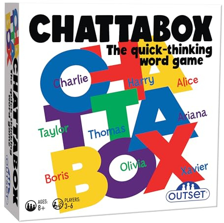 CHEATWELL GAMES Chattabox | Naming Game For The Whole Family | Ages 8 And Over