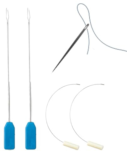 Overlocker Threader – Serger-Nadel-Looper-Werkzeug, tragbares Nähset, praktisches Nähmaschinen-Zubehör, Nadelspitze, Handy Overlock-Nähgerät zum Nähen von Nadeln
