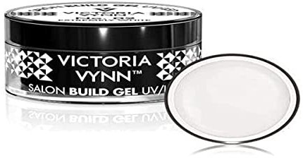 VICTORIA VYNN Aufbaugel UV/LED, 50 ml, Weiß, 1er Pack, 1 Set, 1 Stück, Natürlich, Gel, Falsche Nägel, Geometrisch, Quadratisch, Oval, Full Well Spitze, Half Spitze