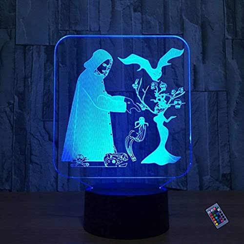 Optische Täuschung 3D Magier Nacht Licht 16 Farben Andern Sich Fernbedienung USB-Strom Touch Schalter Dekor Lampe LED Lampe Tisch Kinder Brithday weihnachten Geschenk