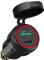 Qidoe Cargador USB Doble para Motocicleta, Enchufe de Coche, Toma de Corriente, Adaptador de Enchufe para mechero Marino, Impermeable LED, para 12V/24V volmeter