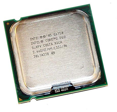 Intel Core 2 DUO E6750 2.66GHz 4MB Cache Socket 775 CPU Processore SLA9V