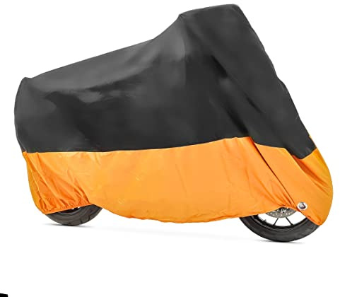 Motorrad Abdeckplane XXXL Kompatibel mit Yamaha XV 1600 A Wild Star sw-or