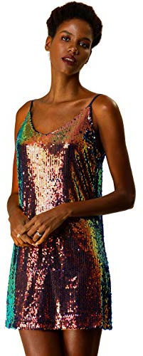 Allegra K A-Line Trapèze Femme | Taille haute, dos élastique, longueur genou, poches inclinées, tenues quotidiennes d'été 2026