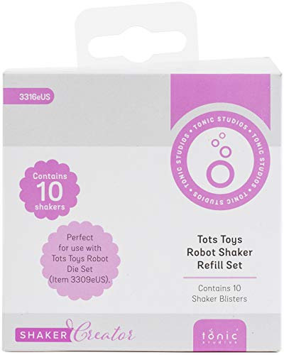 Tonic Studios Tots Tosy Shaker Domes-Robot