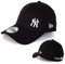 New Era Baseball Caps -39THIRTY Cap -Flawless Team Logo -MLB -NFL -NBA -Chicago Bulls -Lakers -Raiders -Yankees -Dodgers -Chiefs -Buccaneers -Saints -Sox -49ers (New York Yankees, S)