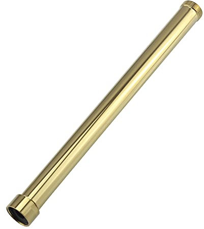 Gnimauhz G3/4 - Kit de grifo de ducha de latón dorado de 12 pulgadas para sistema de ducha, barra comercial (dorado)