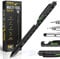 Maqhpu Cadeau Fete des Peres, Cadeau Homme, Stylo Multifonction 9 en 1, Idee Cadeau Fete des Peres, Idee Cadeau Homme Original, Gadget Insolite Utile Cadeau Papa, Cadeau Fête des Pères Personnalisé