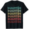Vorname MARTíN Spanischer Junge Retro Geburtstag Namensschild T-Shirt