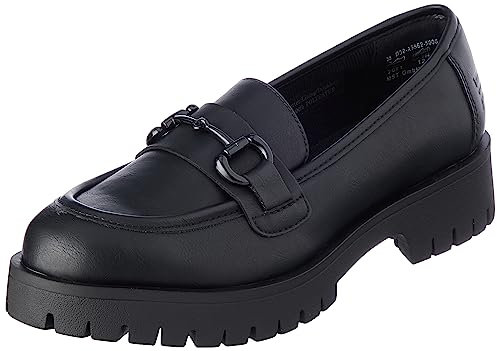 BAGATT Damen Surprise Loafer, schwarz, 40 EU