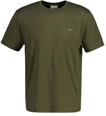 GANT Men's Reg Shield SS T-Shirt, Juniper Green, XXXXX-Large