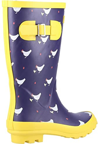 Cotswold Farmyard Memory Foam Wellingtons Junior